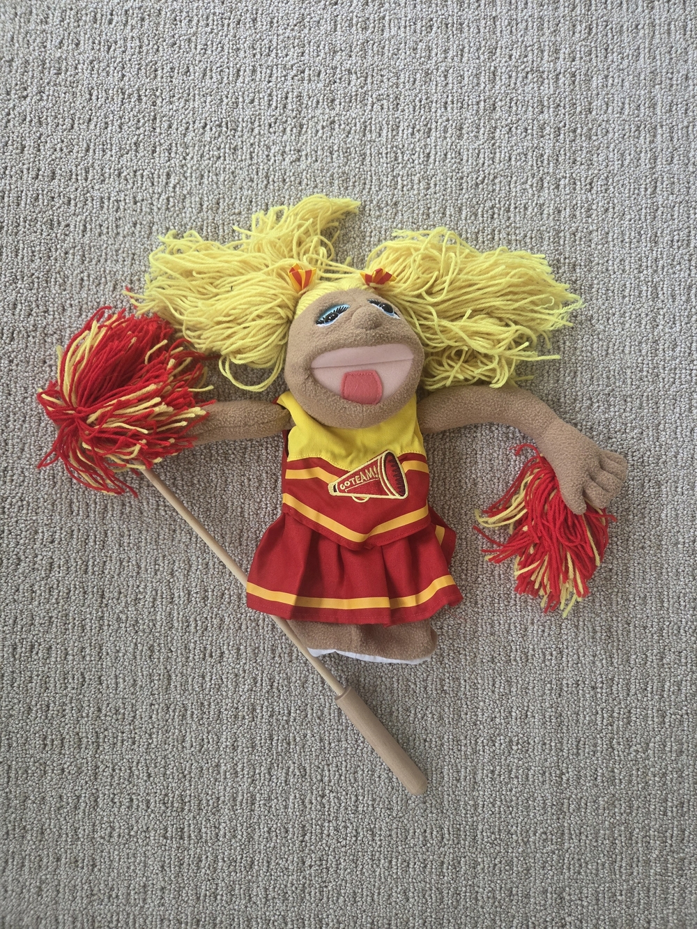 Melissa & Doug Cheerleader Hand Puppet